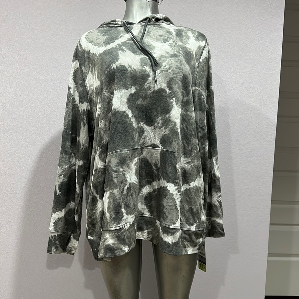 Tie dyed sweater top